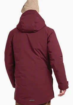 MEN SCHÖFFEL Travel/Leisure|Parka / Coat<Modern waterproof down parka red