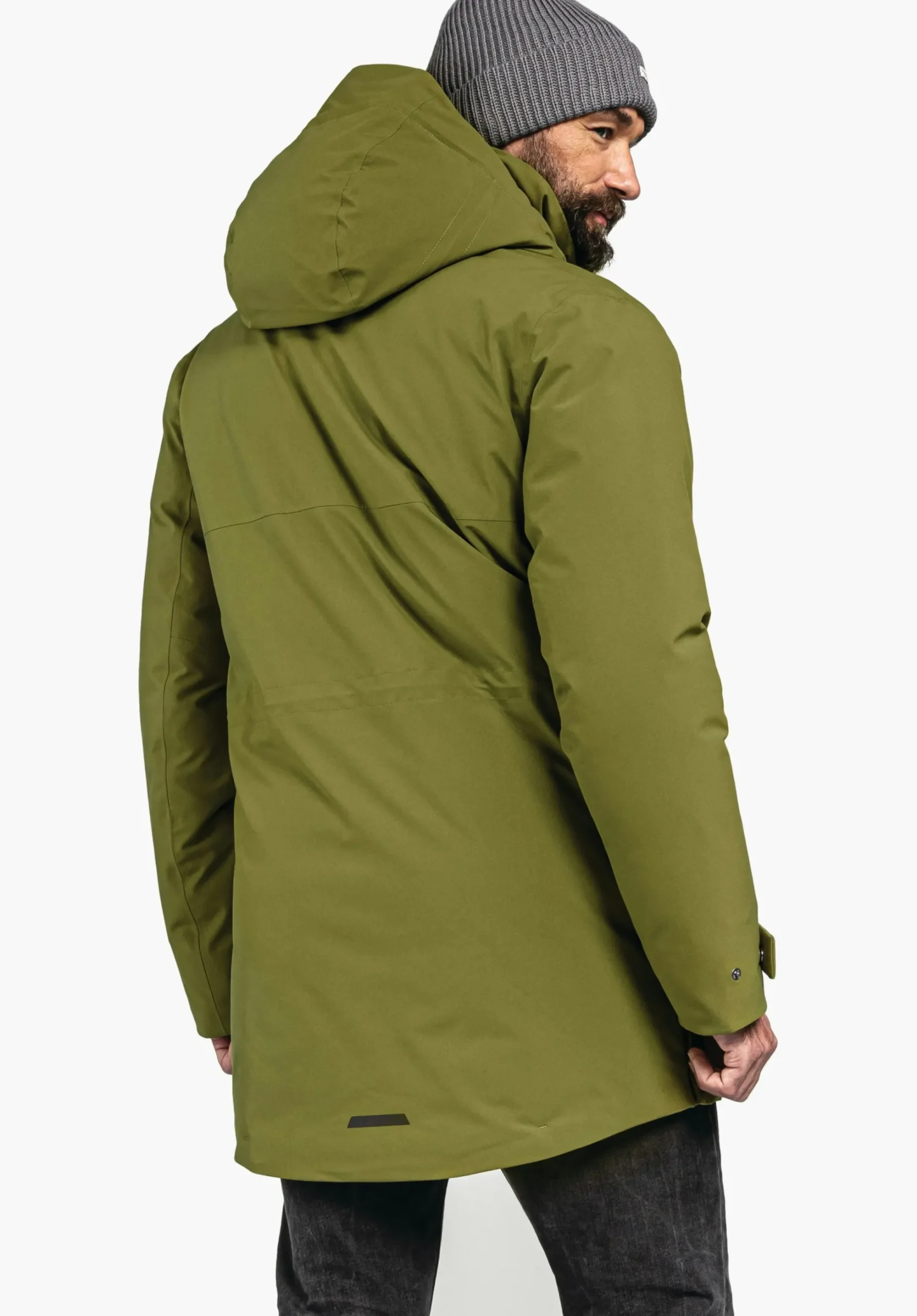 MEN SCHÖFFEL Travel/Leisure|Parka / Coat<Modern waterproof down parka red