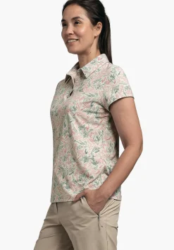 WOMEN SCHÖFFEL <Polo shirt with high freedom of movement rosa
