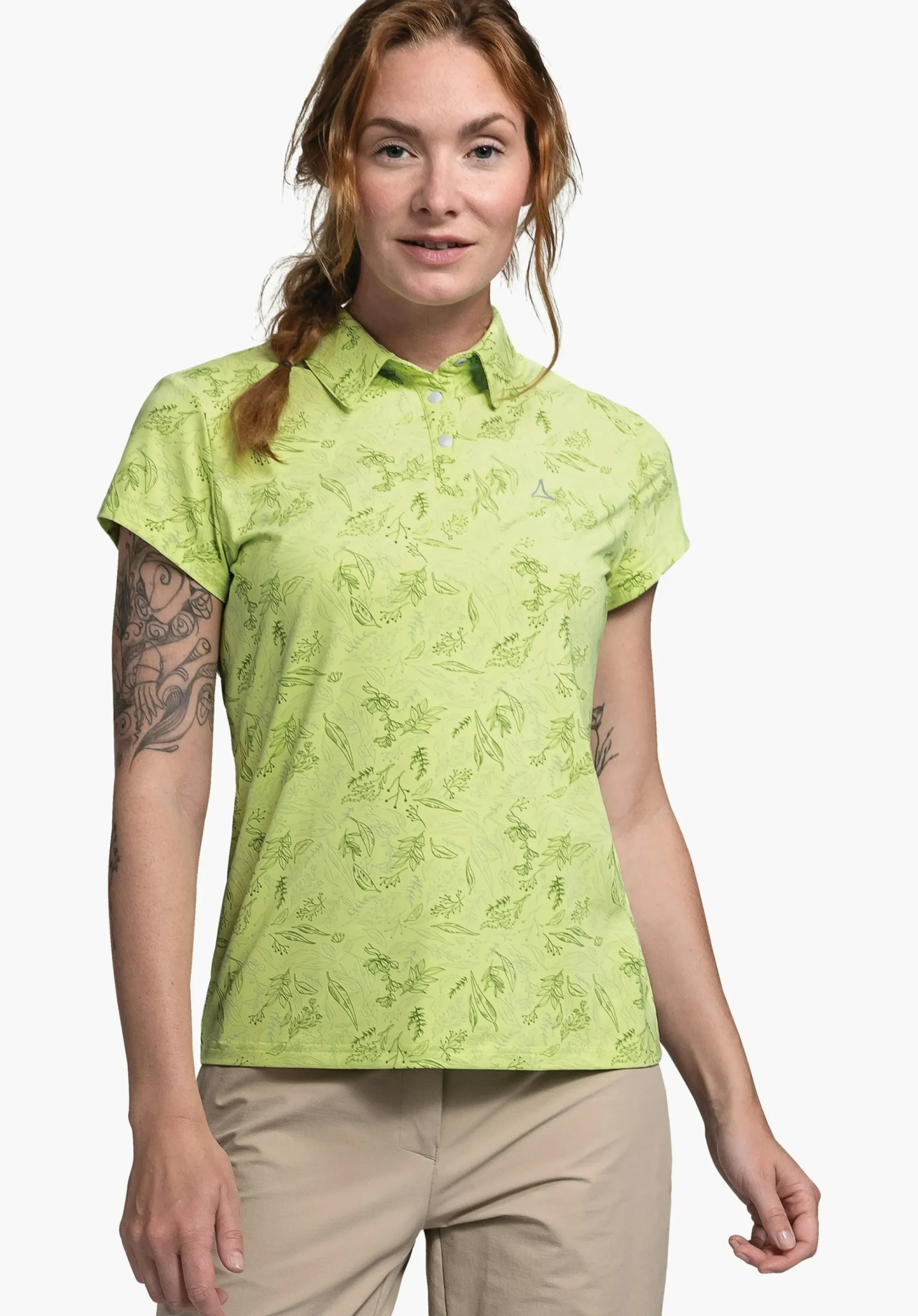 WOMEN SCHÖFFEL <Polo shirt with high freedom of movement rosa