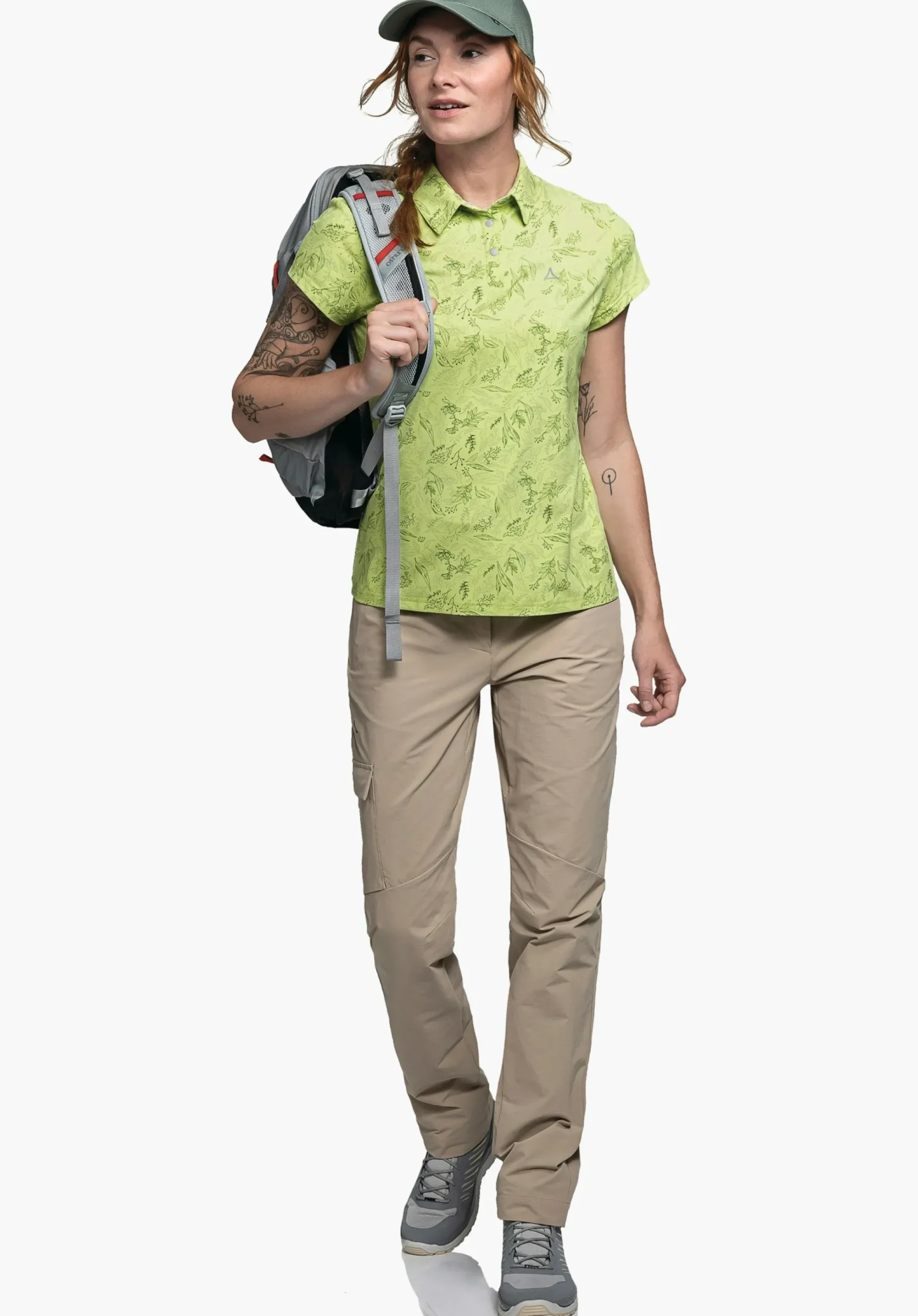 WOMEN SCHÖFFEL <Polo shirt with high freedom of movement rosa