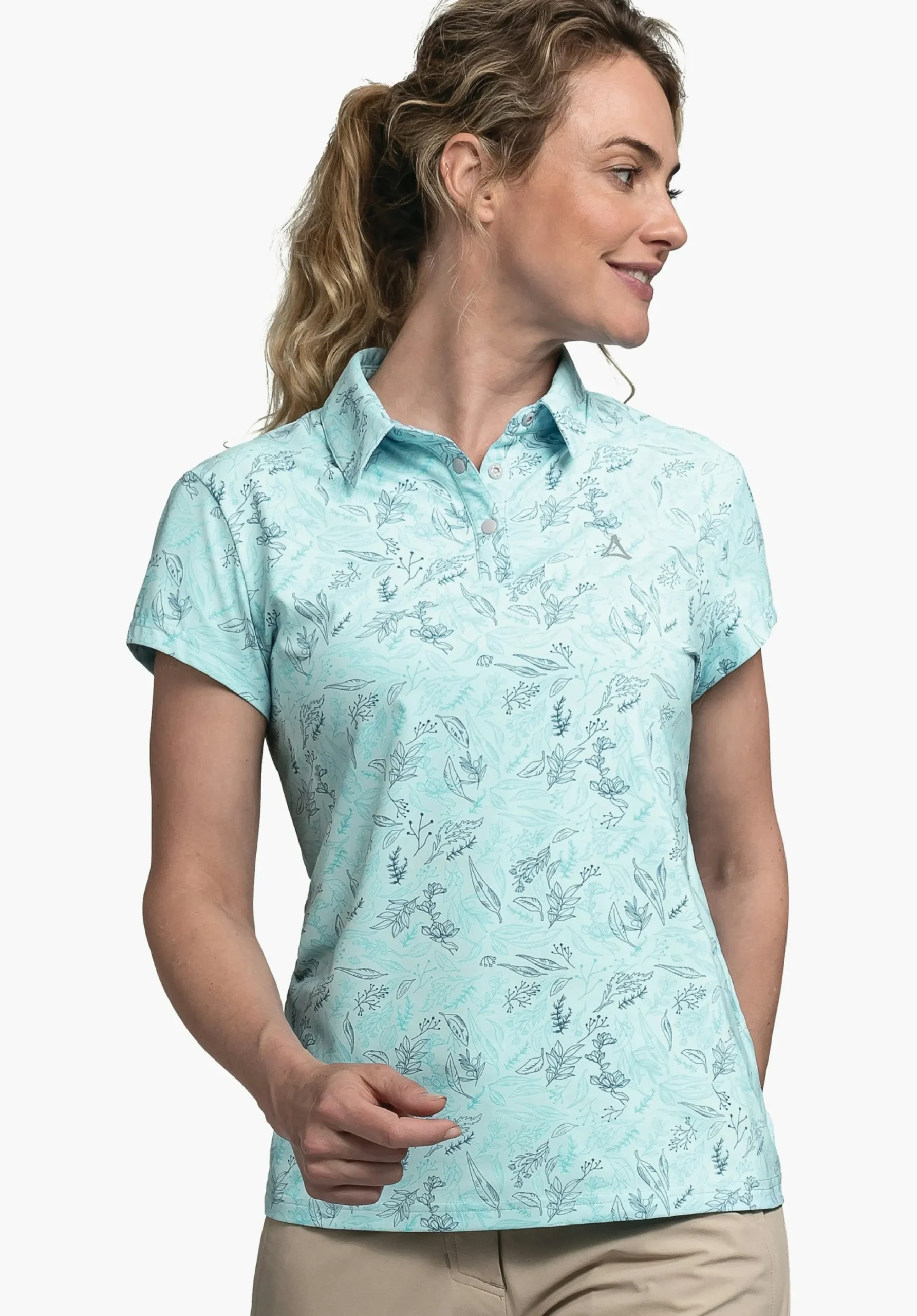 WOMEN SCHÖFFEL <Polo shirt with high freedom of movement rosa