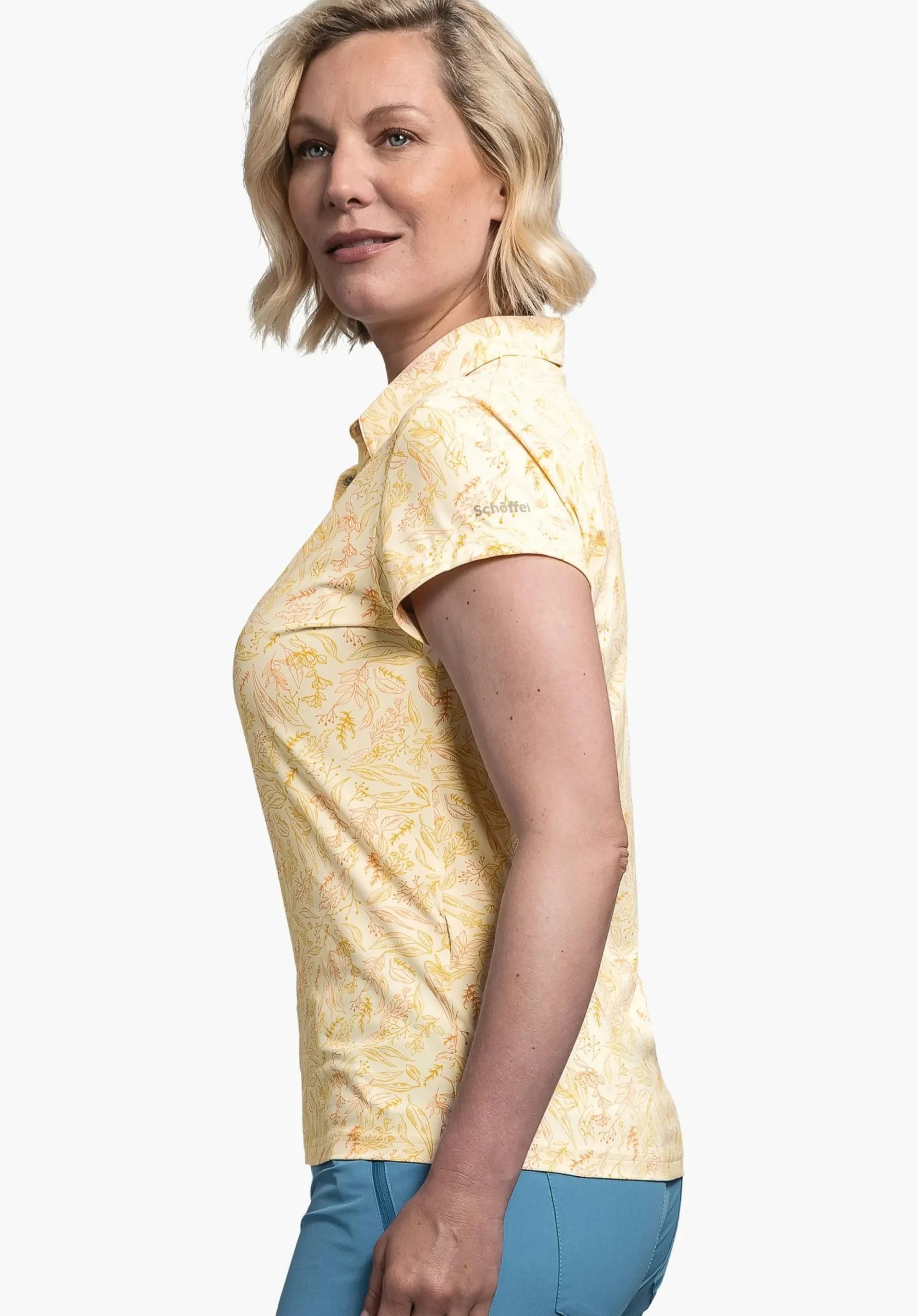 WOMEN SCHÖFFEL <Polo shirt with high freedom of movement rosa