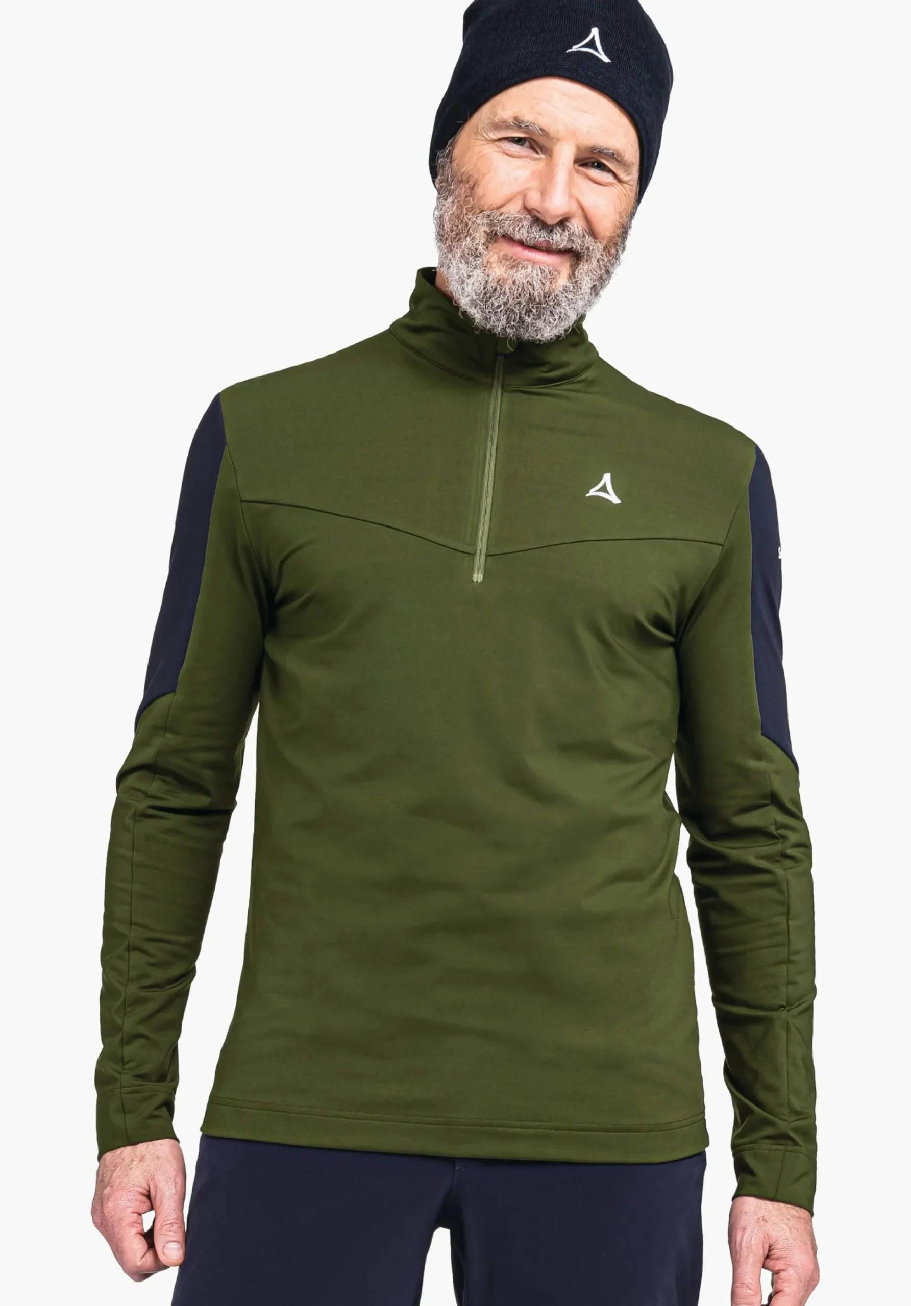 MEN SCHÖFFEL Skiing<Premium longsleeve in the best material blue