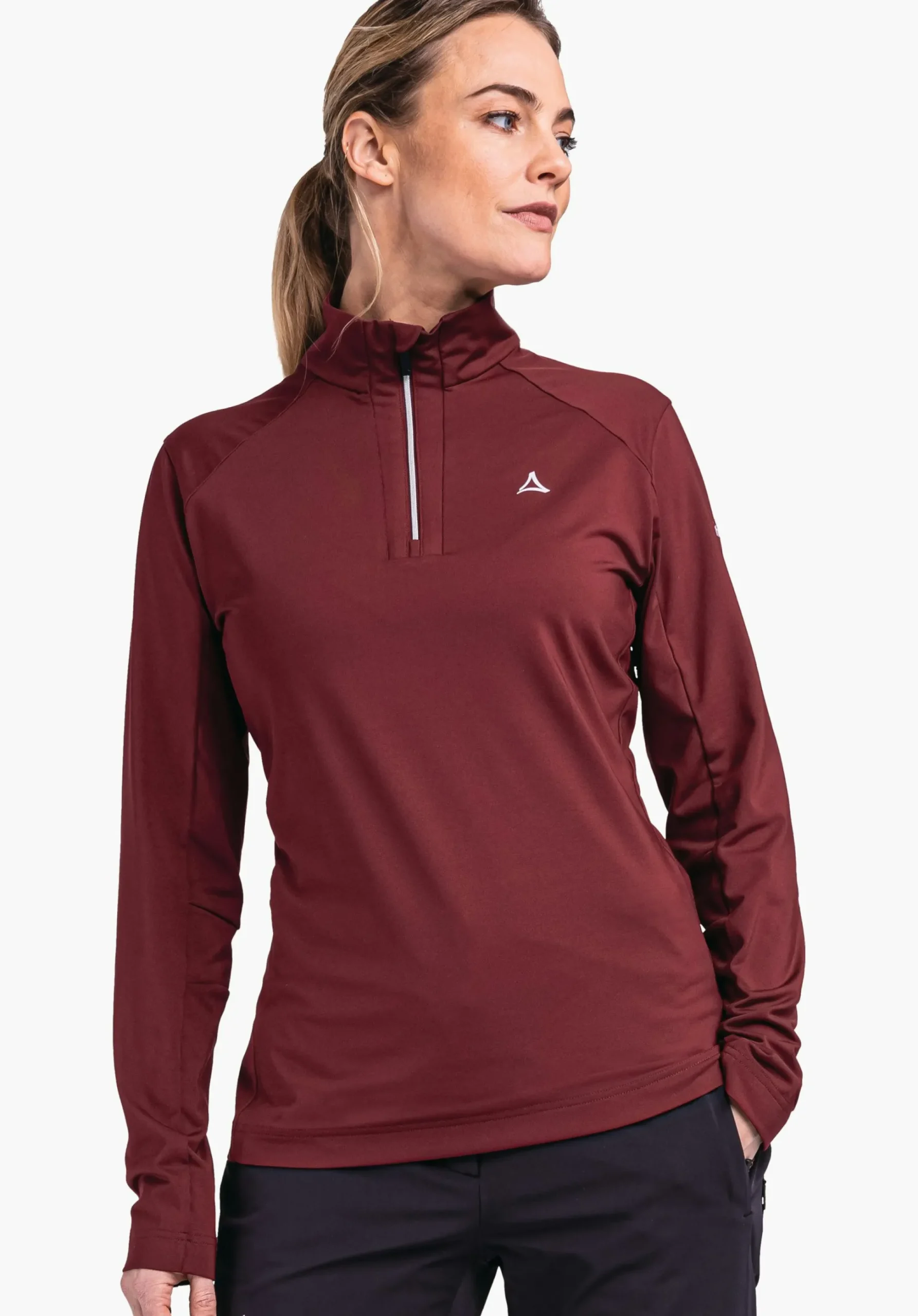 WOMEN SCHÖFFEL Skiing<Premium longsleeve in the best material red
