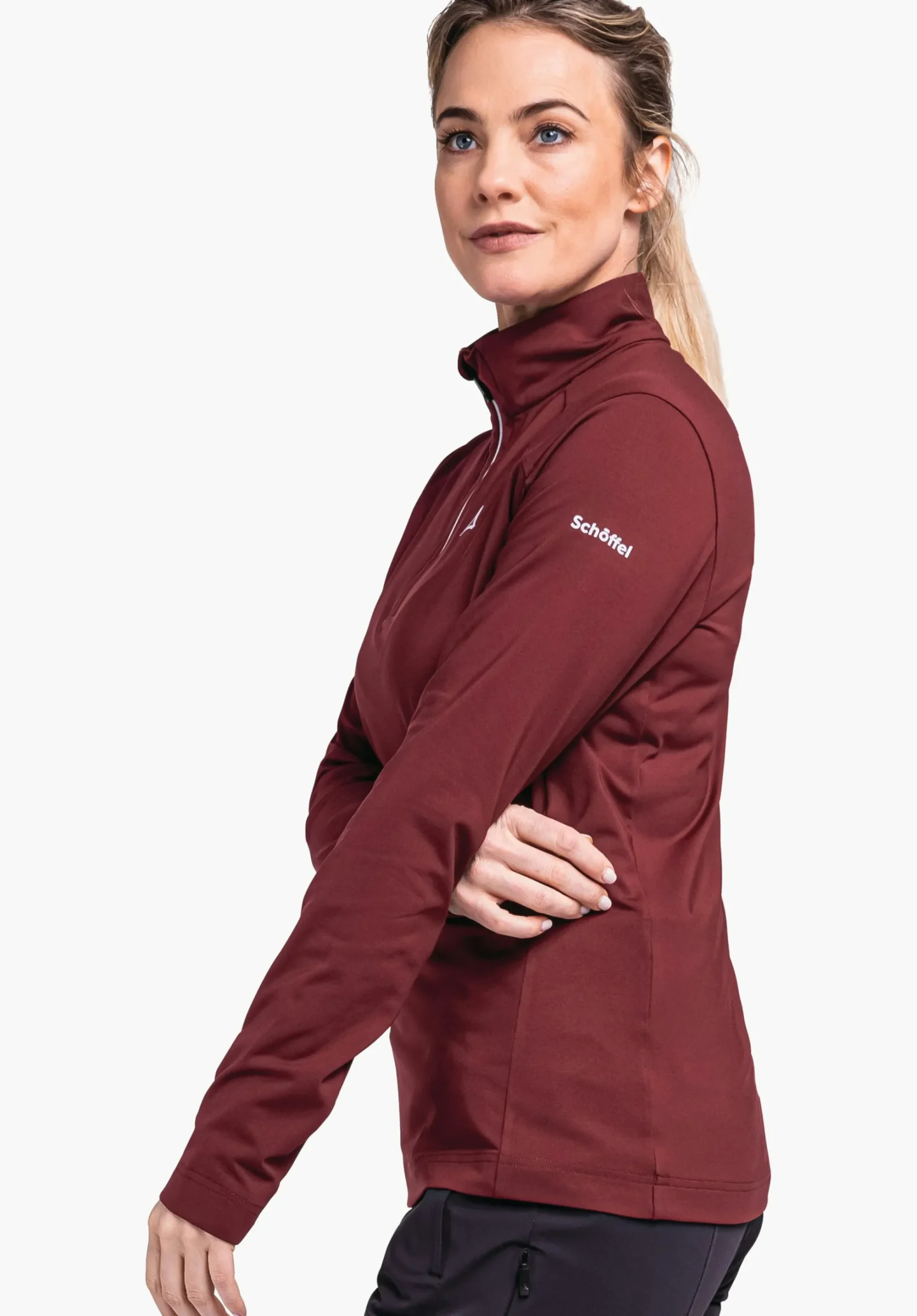 WOMEN SCHÖFFEL Skiing<Premium longsleeve in the best material red