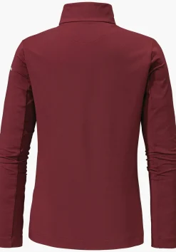 WOMEN SCHÖFFEL Skiing<Premium longsleeve in the best material red
