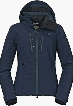 WOMEN SCHÖFFEL Skiing<Premium ski jacket with smart heat blau