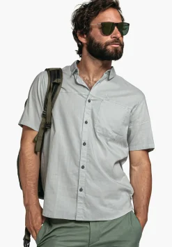 MEN SCHÖFFEL Travel/Leisure<Quick drying casual shirt grün