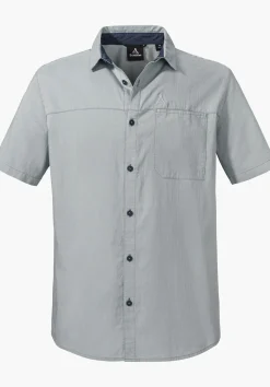 MEN SCHÖFFEL Travel/Leisure<Quick drying casual shirt grün