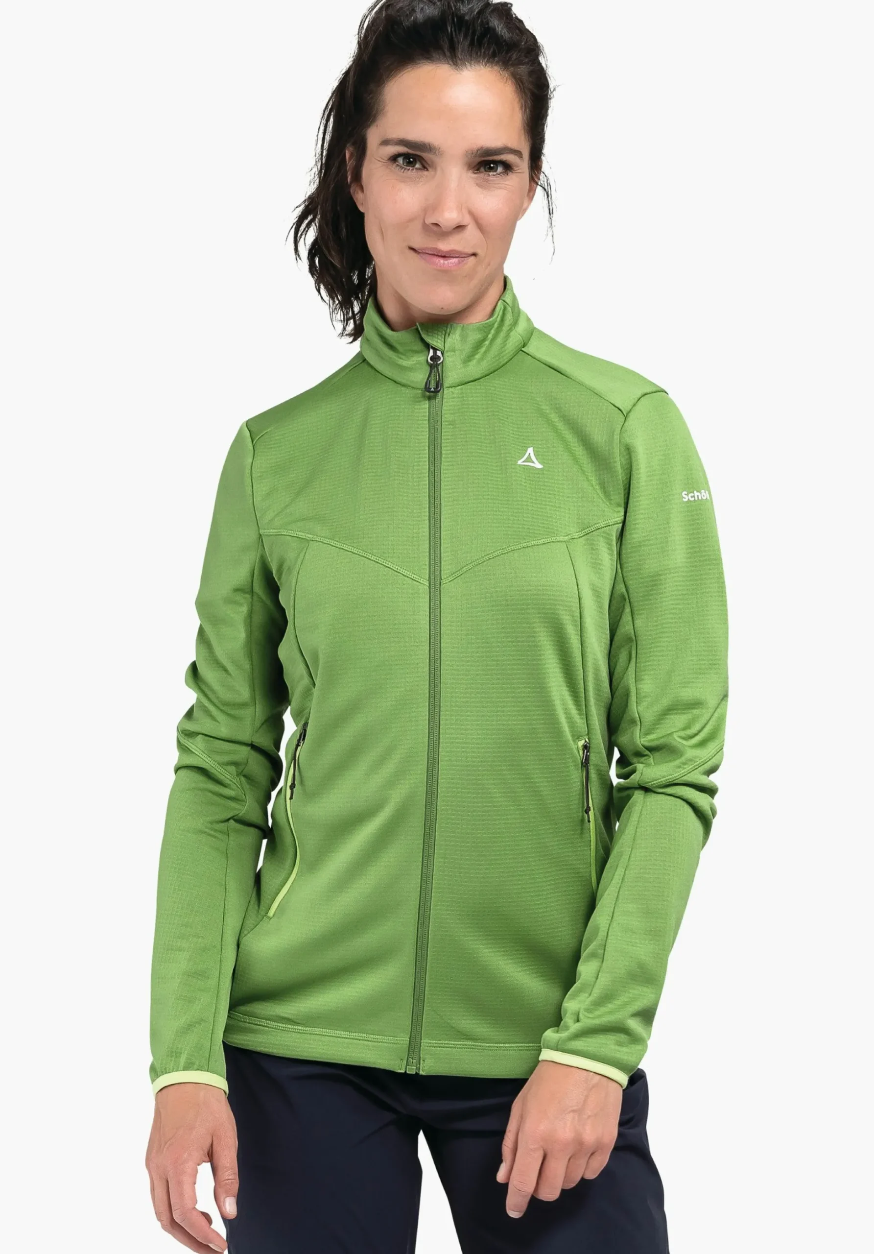 WOMEN SCHÖFFEL <Quick drying hiking fleece jacket rot