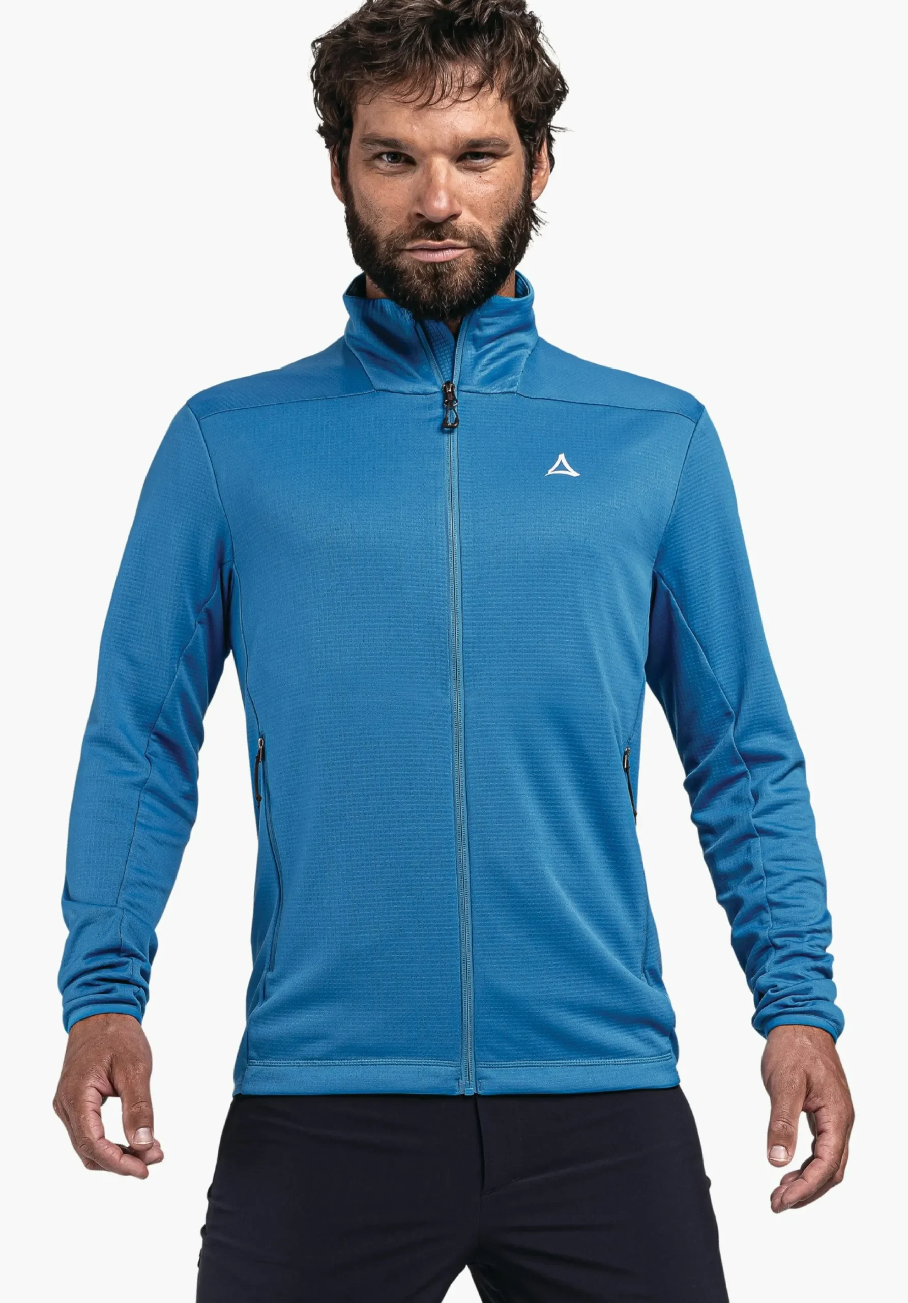 MEN SCHÖFFEL <Quick drying hiking fleece jacket grün