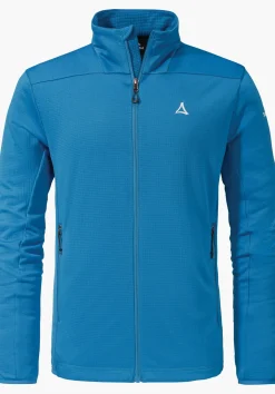 MEN SCHÖFFEL <Quick drying hiking fleece jacket grün