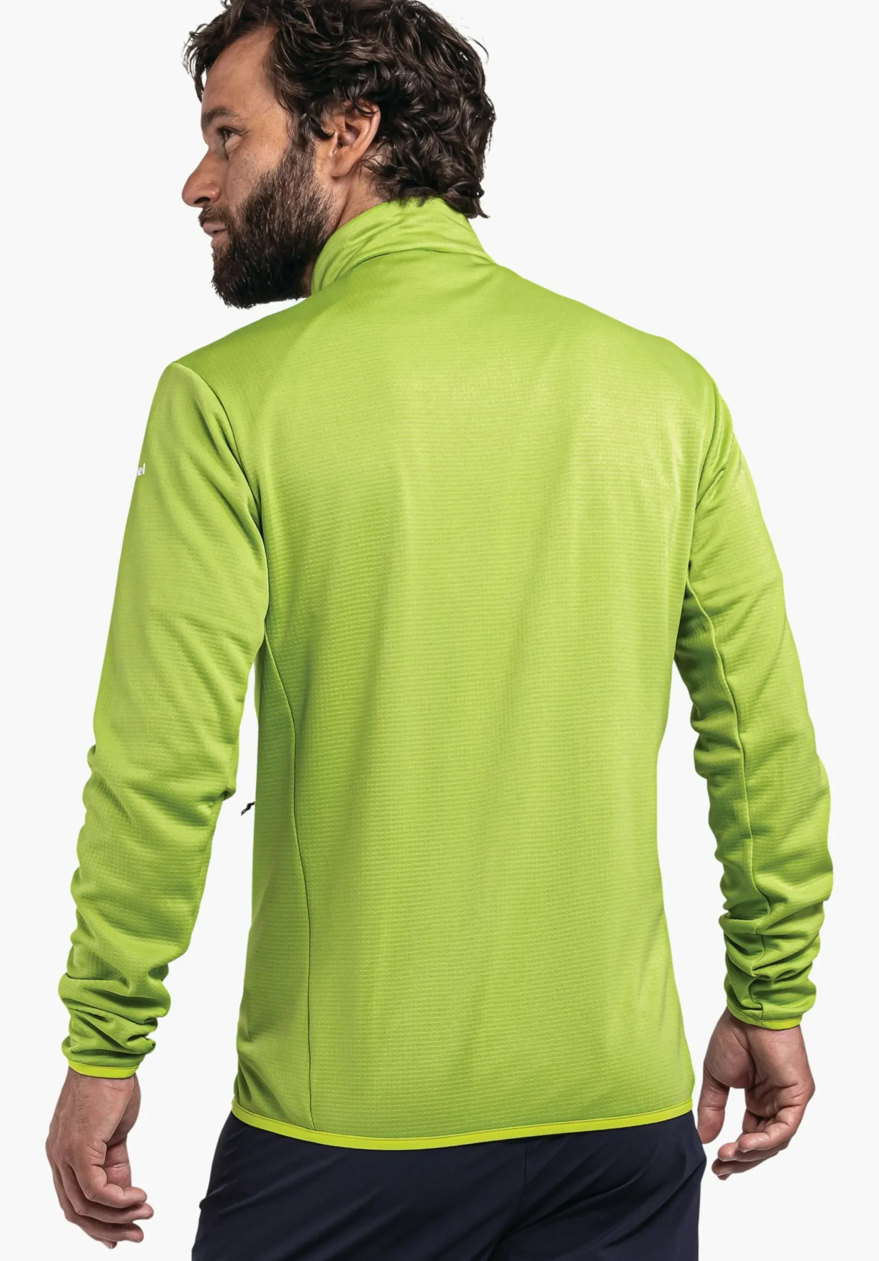 MEN SCHÖFFEL <Quick drying hiking fleece jacket grün
