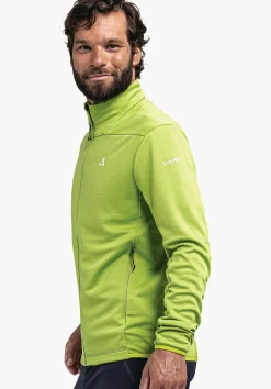 MEN SCHÖFFEL <Quick drying hiking fleece jacket grün