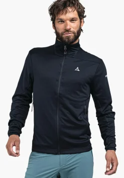 MEN SCHÖFFEL <Quick drying hiking fleece jacket grün