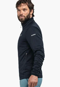 MEN SCHÖFFEL <Quick drying hiking fleece jacket grün