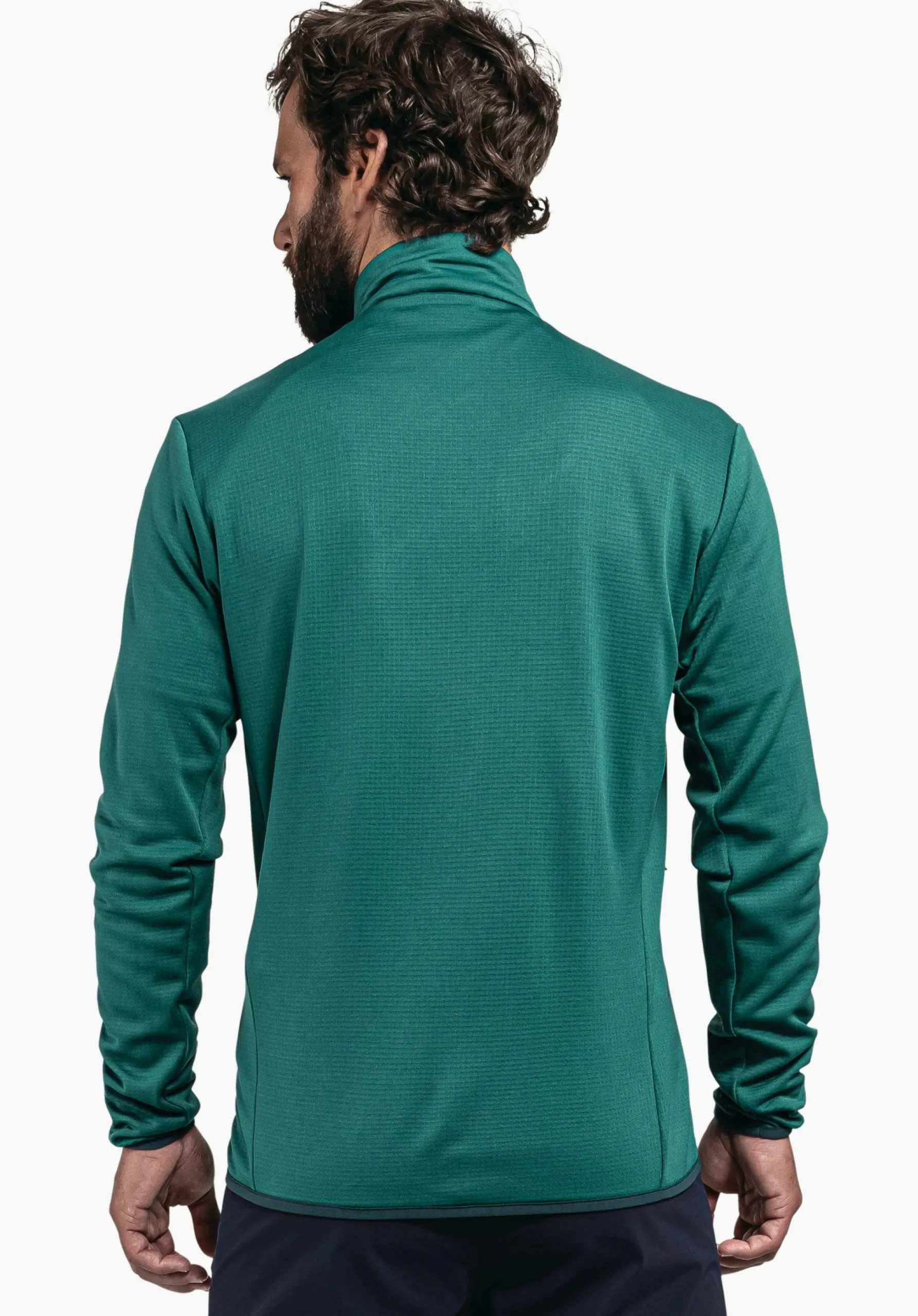 MEN SCHÖFFEL <Quick drying hiking fleece jacket grün