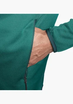 MEN SCHÖFFEL <Quick drying hiking fleece jacket grün