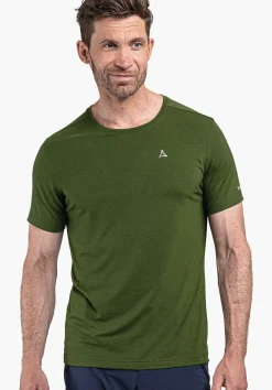 MEN SCHÖFFEL <Quick drying hiking shirt orange