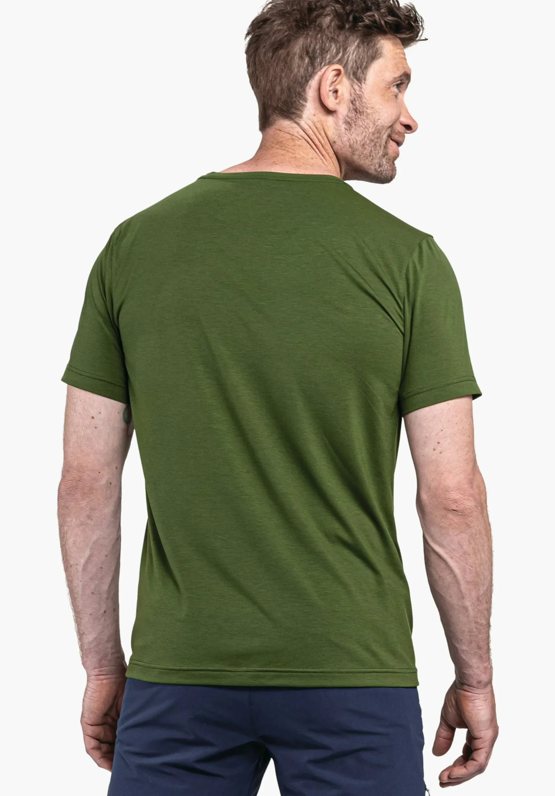 MEN SCHÖFFEL <Quick drying hiking shirt orange