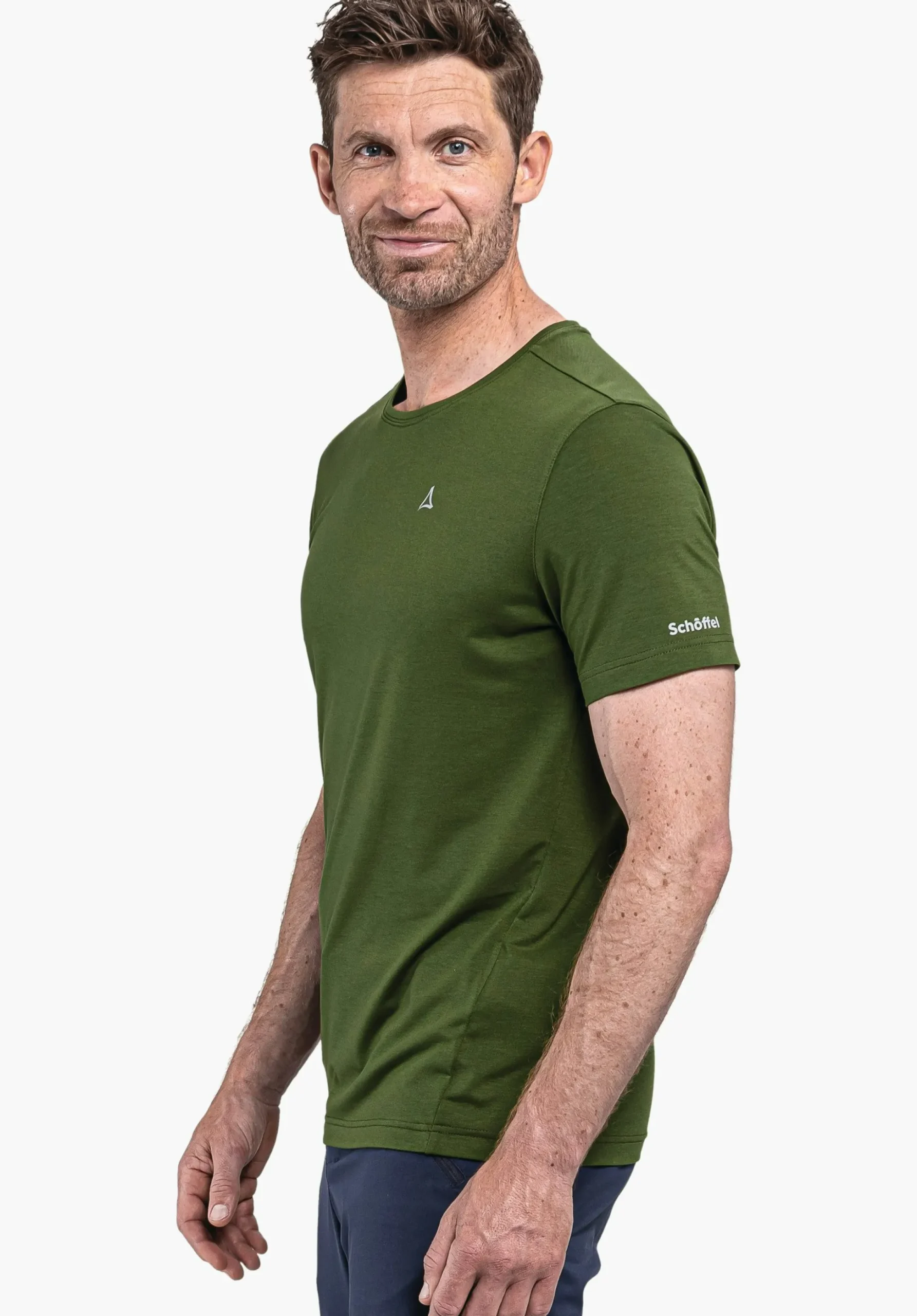 MEN SCHÖFFEL <Quick drying hiking shirt orange