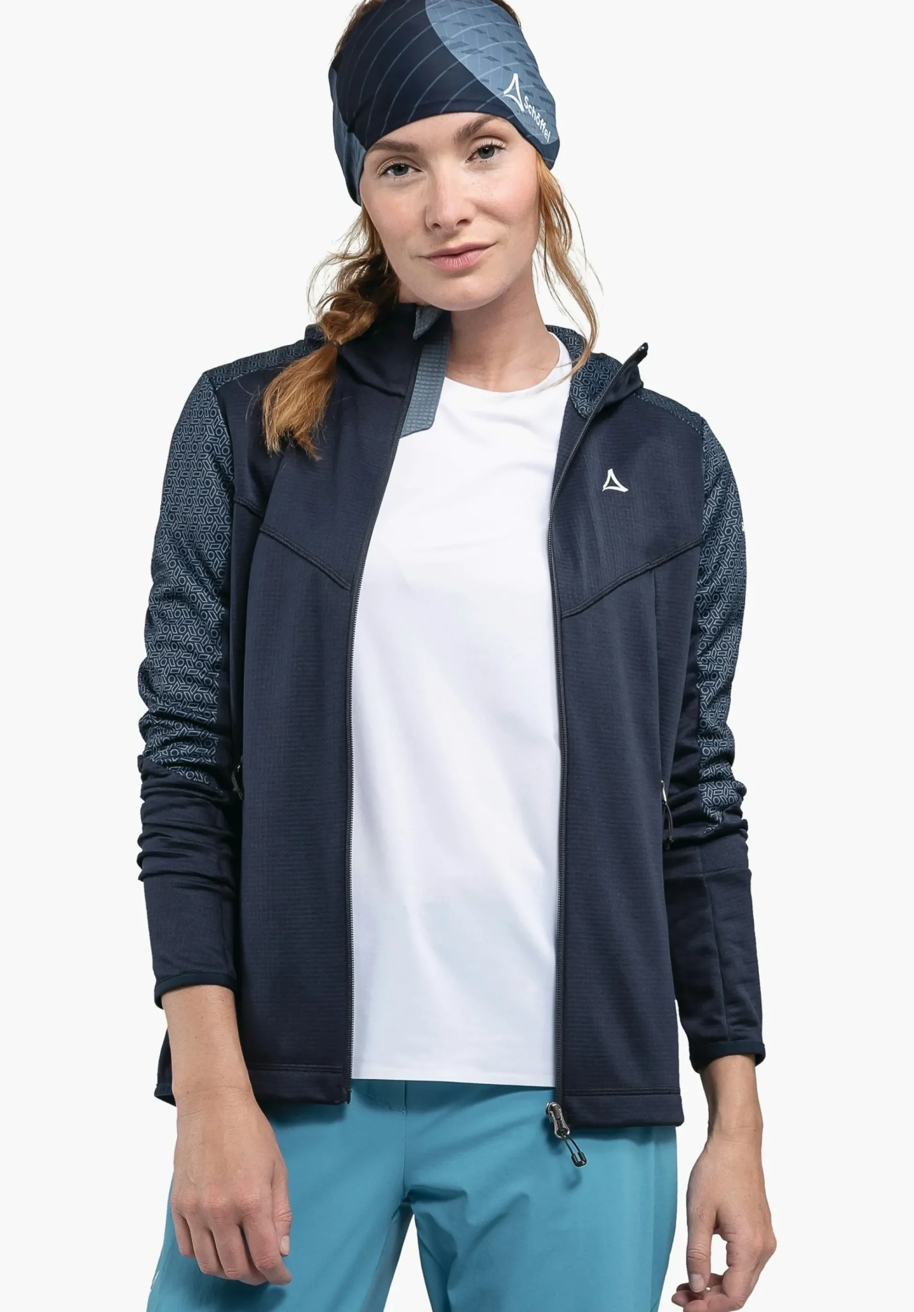 WOMEN SCHÖFFEL <Quick drying hoody for the mountains rosa