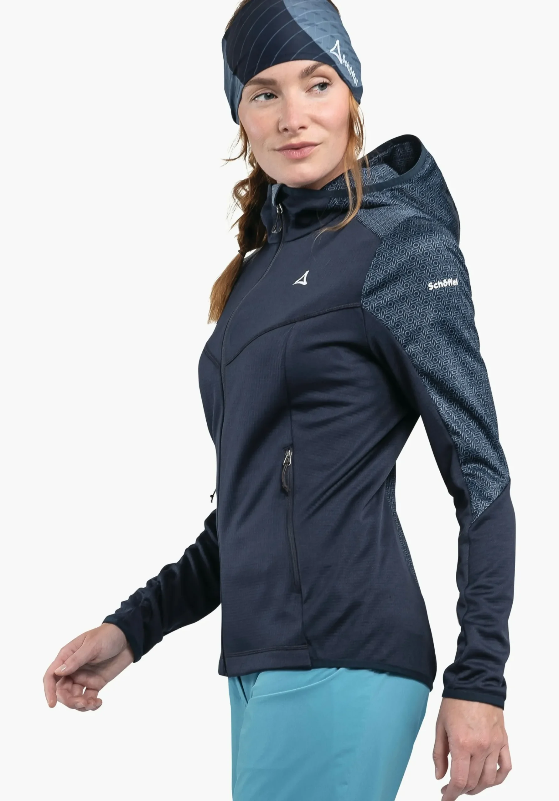 WOMEN SCHÖFFEL <Quick drying hoody for the mountains rosa