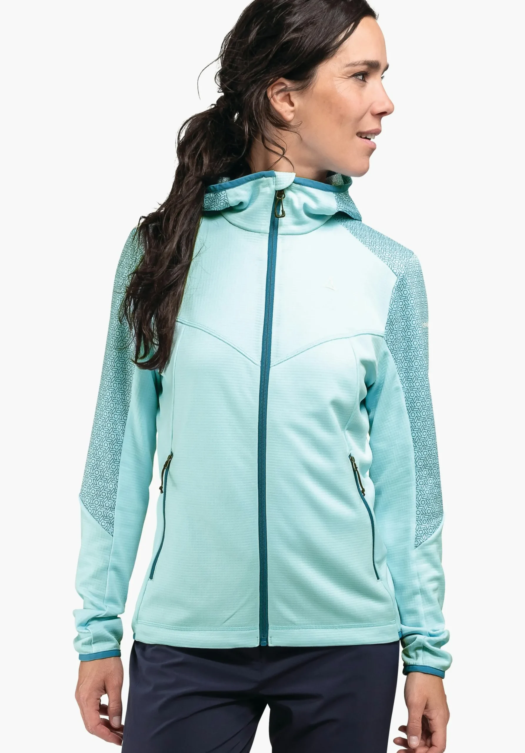 WOMEN SCHÖFFEL <Quick drying hoody for the mountains rosa