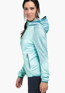 WOMEN SCHÖFFEL <Quick drying hoody for the mountains rosa