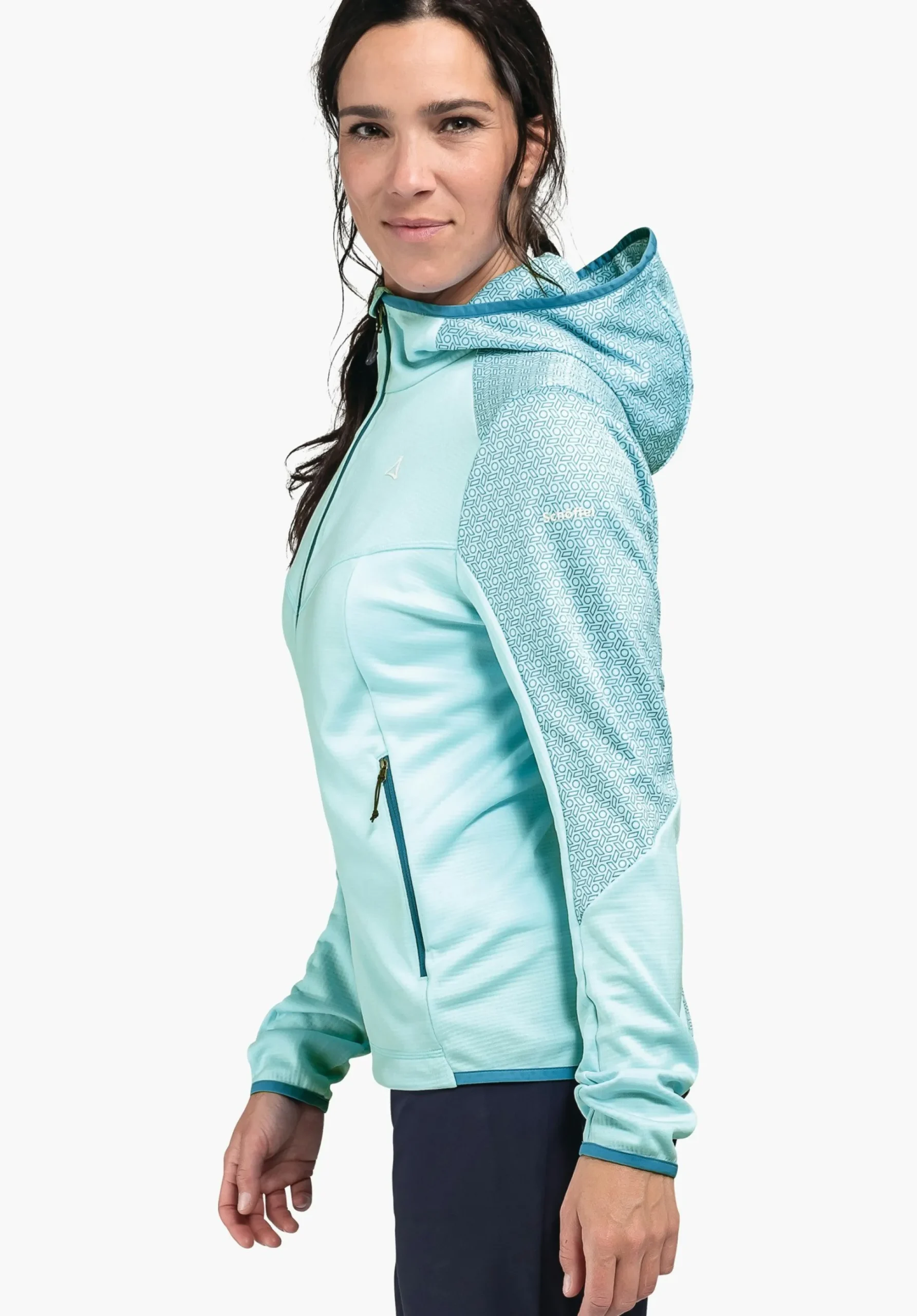 WOMEN SCHÖFFEL <Quick drying hoody for the mountains rosa