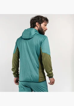 MEN SCHÖFFEL <Quick drying hoody for the mountains orange