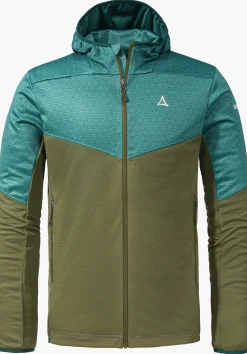 MEN SCHÖFFEL <Quick drying hoody for the mountains orange