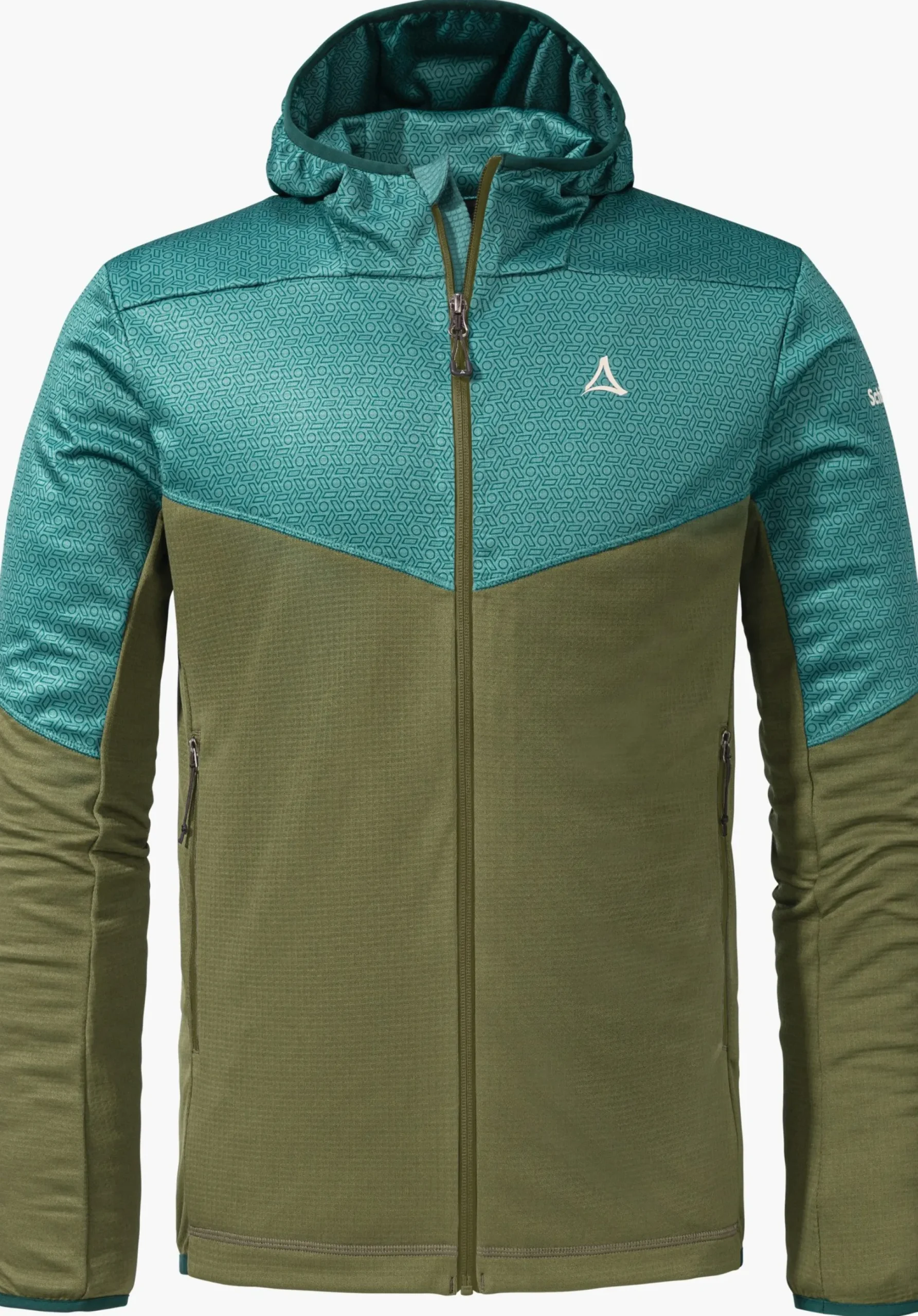 MEN SCHÖFFEL <Quick drying hoody for the mountains orange