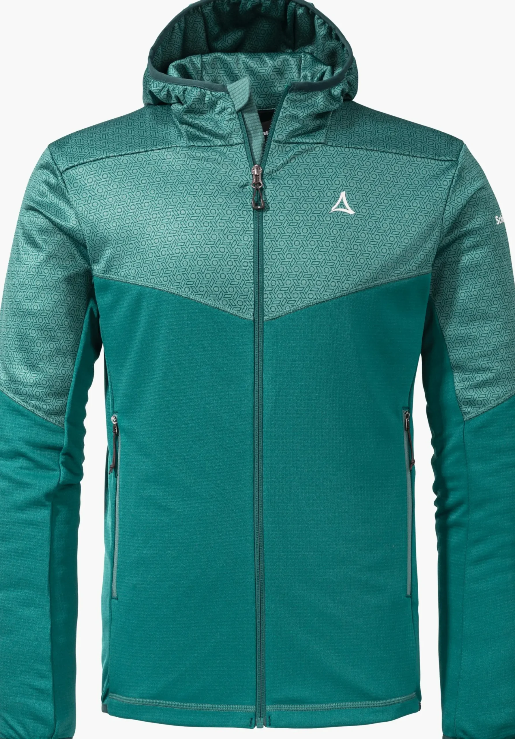 MEN SCHÖFFEL <Quick drying hoody for the mountains orange
