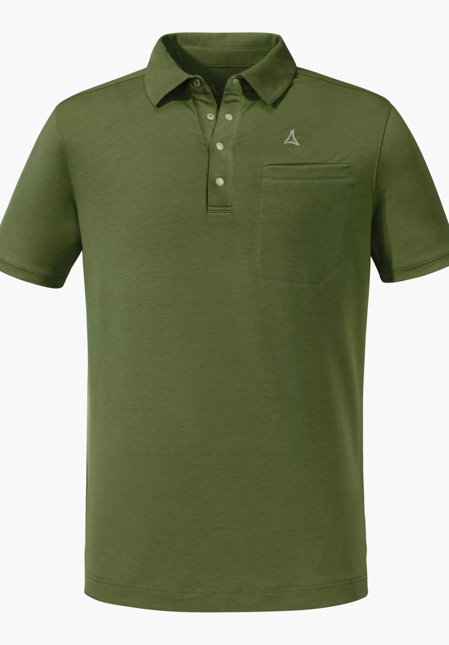 MEN SCHÖFFEL <Quick drying polo shirt orange
