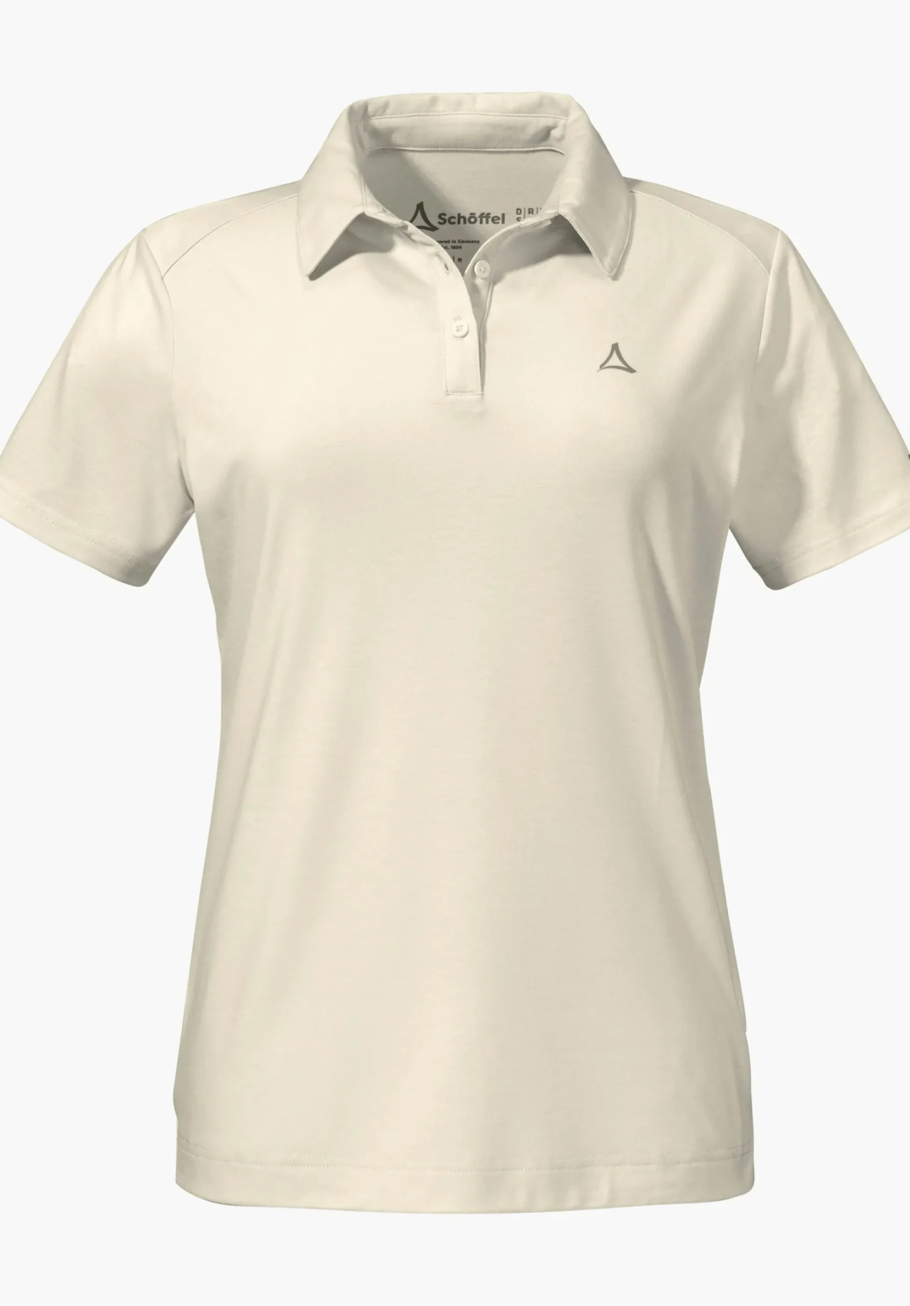 WOMEN SCHÖFFEL <Quick drying polo shirt weiß