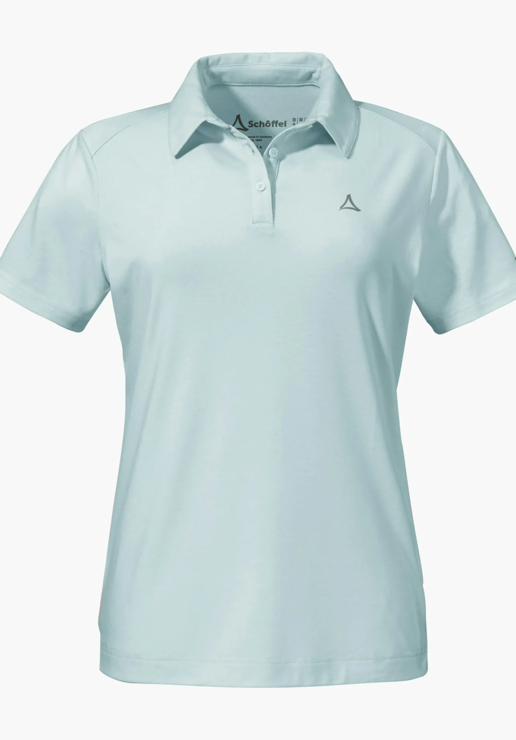WOMEN SCHÖFFEL <Quick drying polo shirt weiß