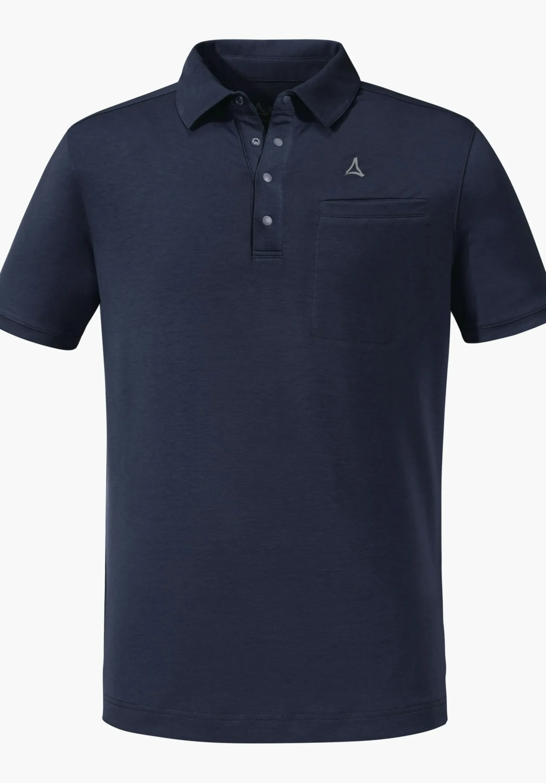 MEN SCHÖFFEL <Quick drying polo shirt orange
