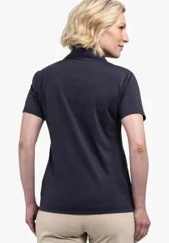 WOMEN SCHÖFFEL <Quick drying polo shirt weiß