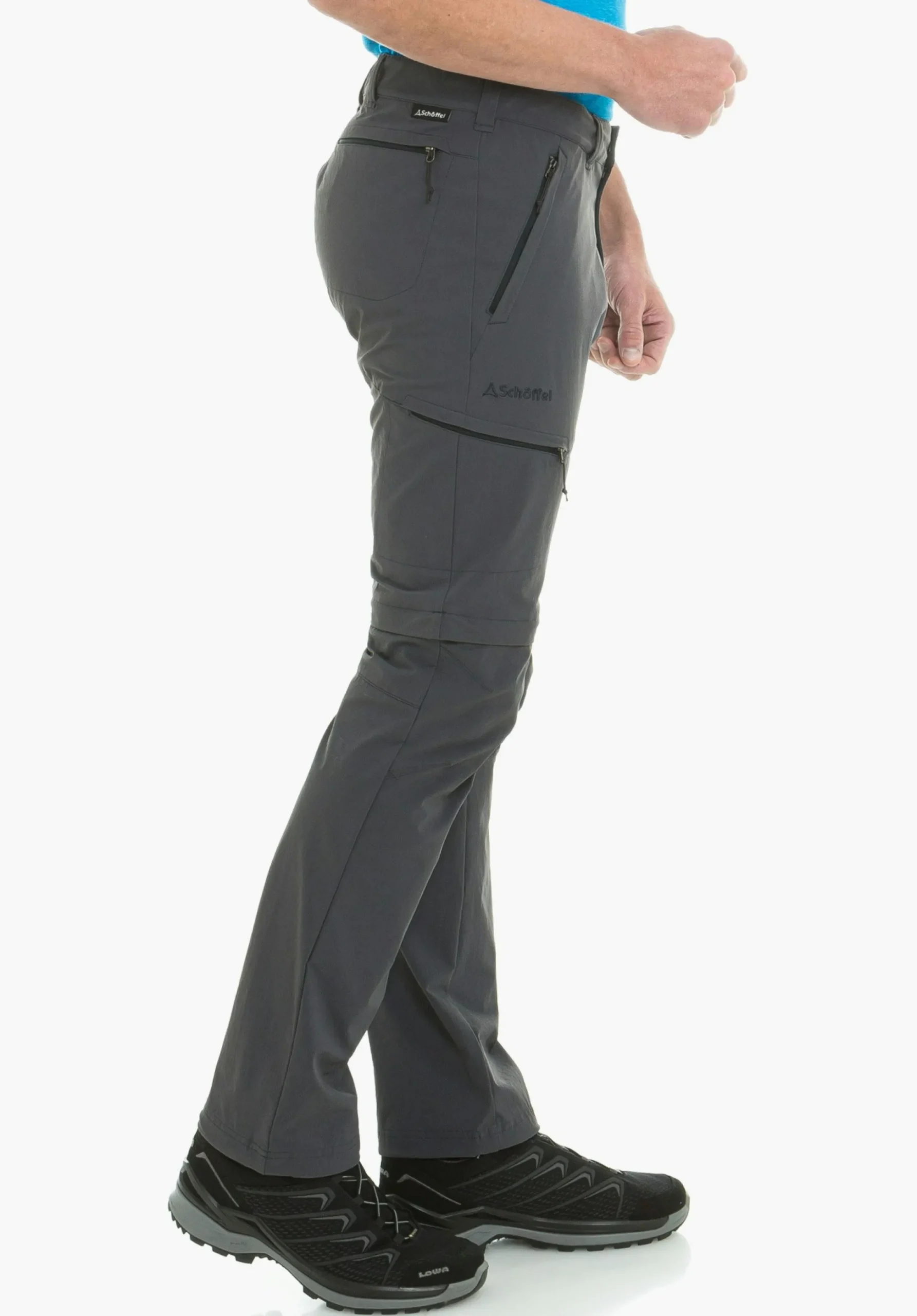 MEN SCHÖFFEL Trek & Hike|Pants Zip Off<Quick-drying zip-off hiking pants grün