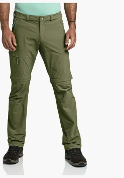 MEN SCHÖFFEL Trek & Hike|Pants Zip Off<Quick-drying zip-off hiking pants grün