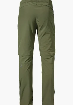 MEN SCHÖFFEL Trek & Hike|Pants Zip Off<Quick-drying zip-off hiking pants grün