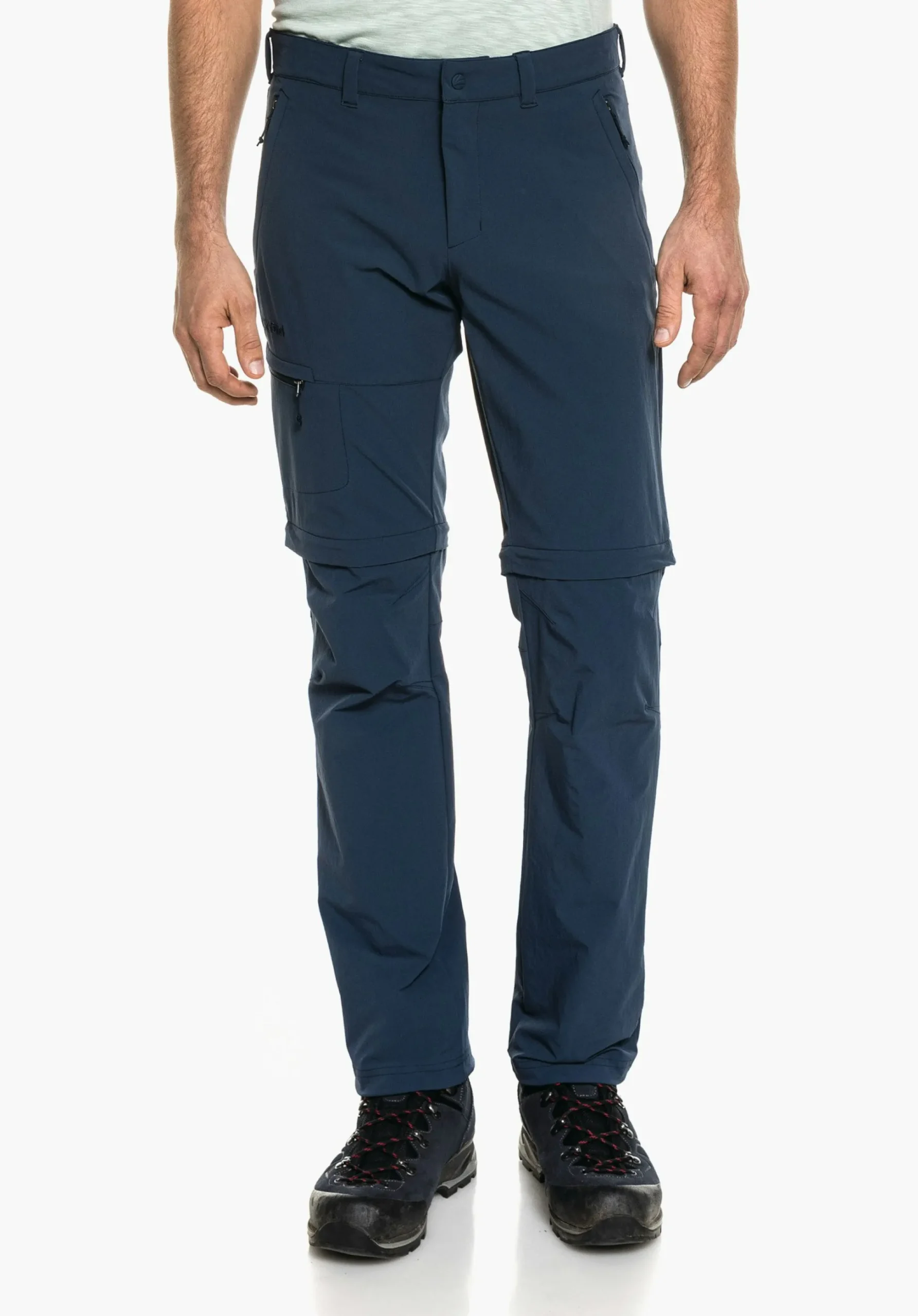MEN SCHÖFFEL Trek & Hike|Pants Zip Off<Quick-drying zip-off hiking pants grün