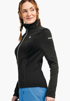 WOMEN SCHÖFFEL Skiing<Recycled and comfortable fleece jacket green