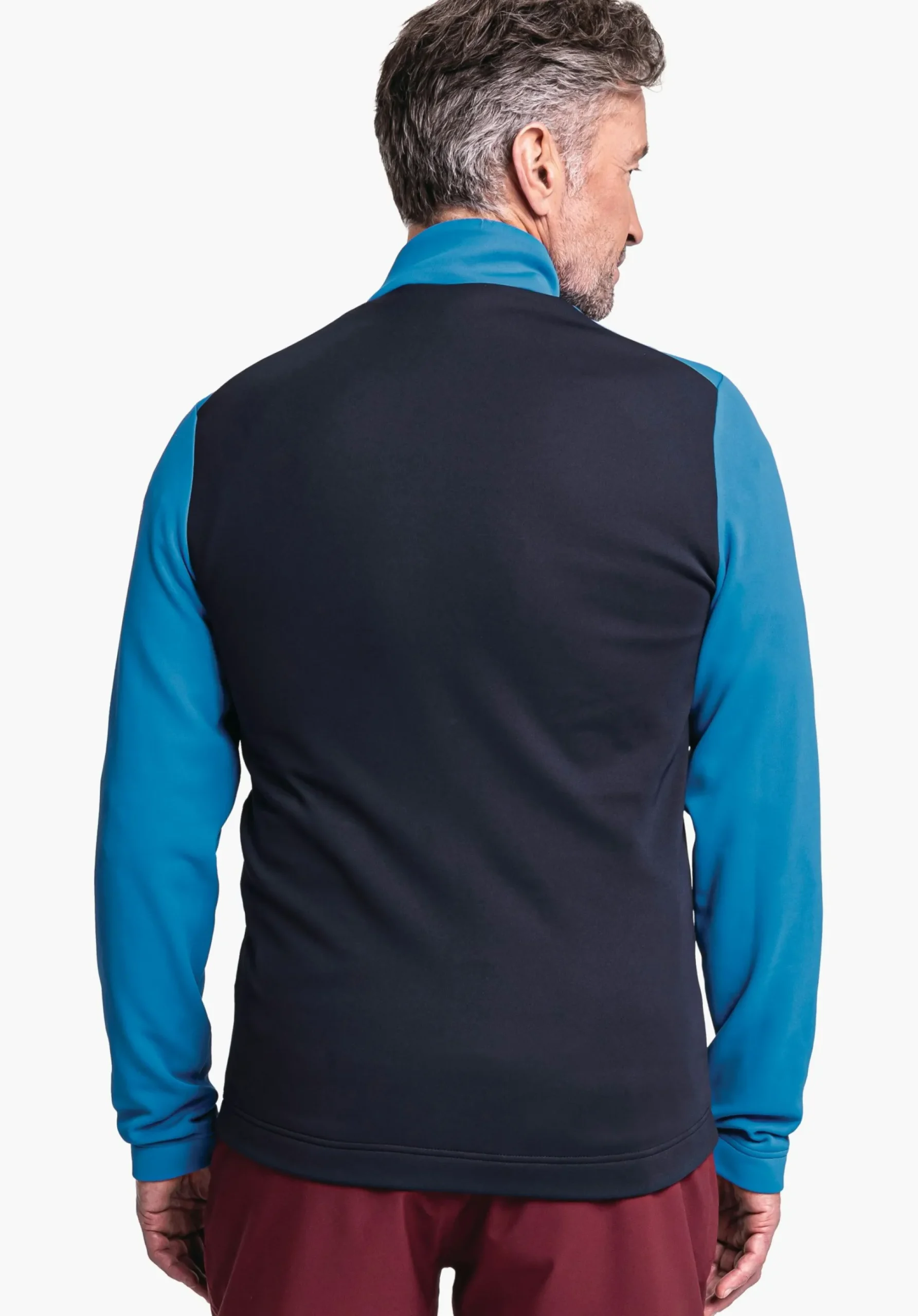 MEN SCHÖFFEL Skiing<Recycled and comfortable fleece jacket blue