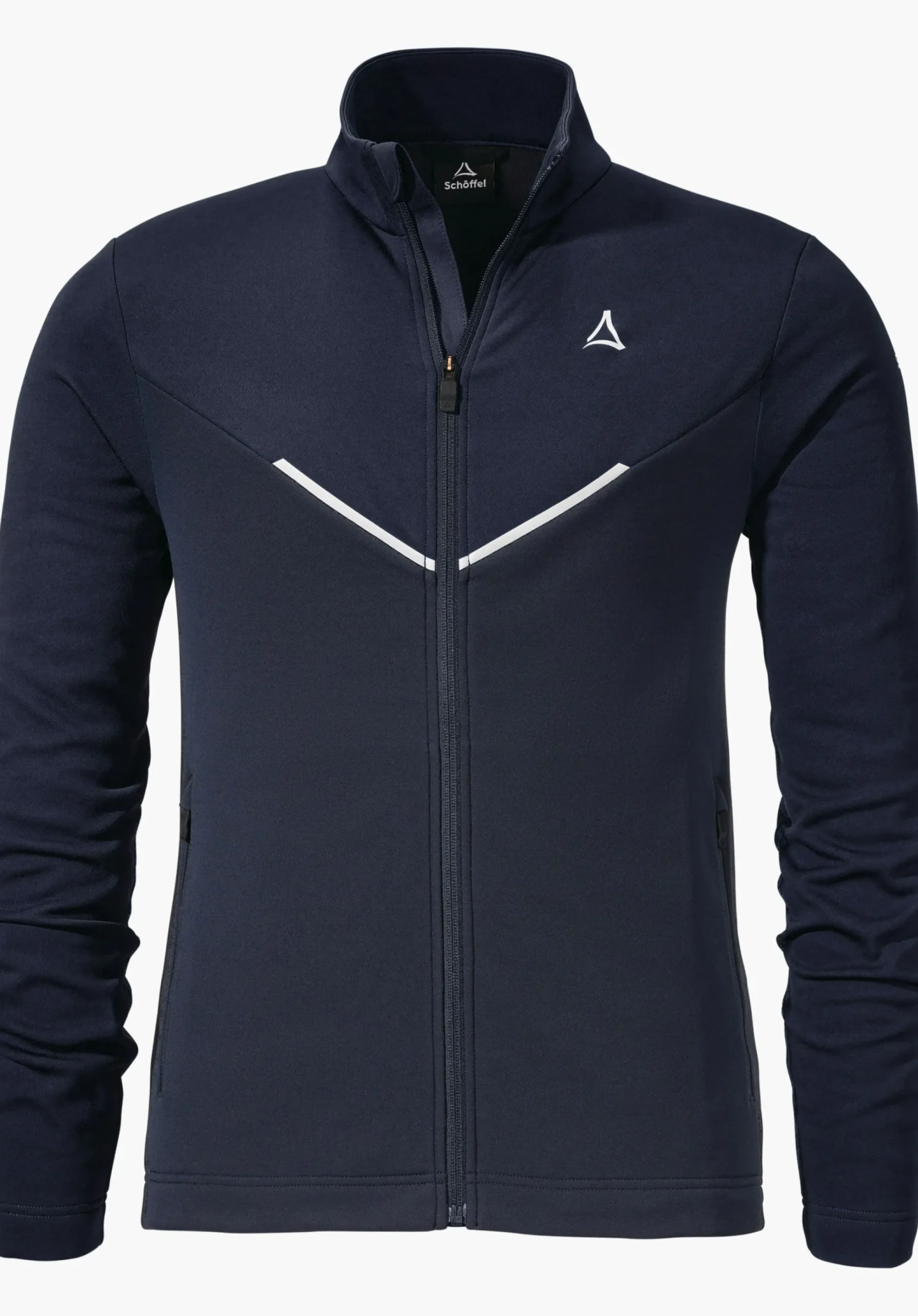 MEN SCHÖFFEL Skiing<Recycled and comfortable fleece jacket blue