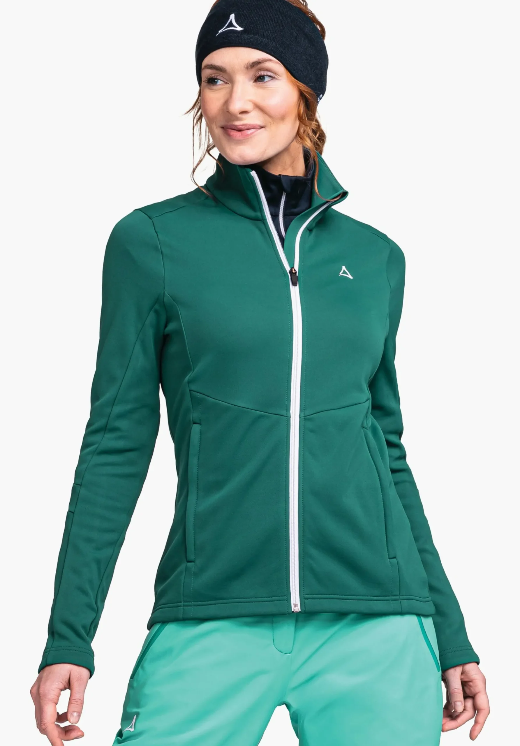 WOMEN SCHÖFFEL Skiing<Recycled and comfortable fleece jacket green