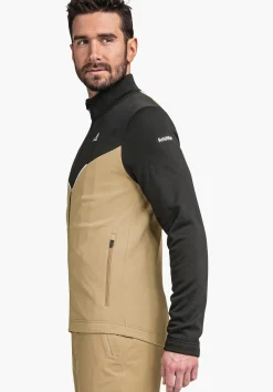 MEN SCHÖFFEL Skiing<Recycled and comfortable fleece jacket blue
