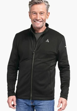 MEN SCHÖFFEL Skiing<Recycled fleece with high thermal performance beige